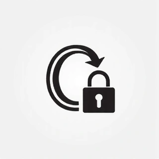 Icono de derechos de autor con un candado, simbolizando la protección de la propiedad intelectual